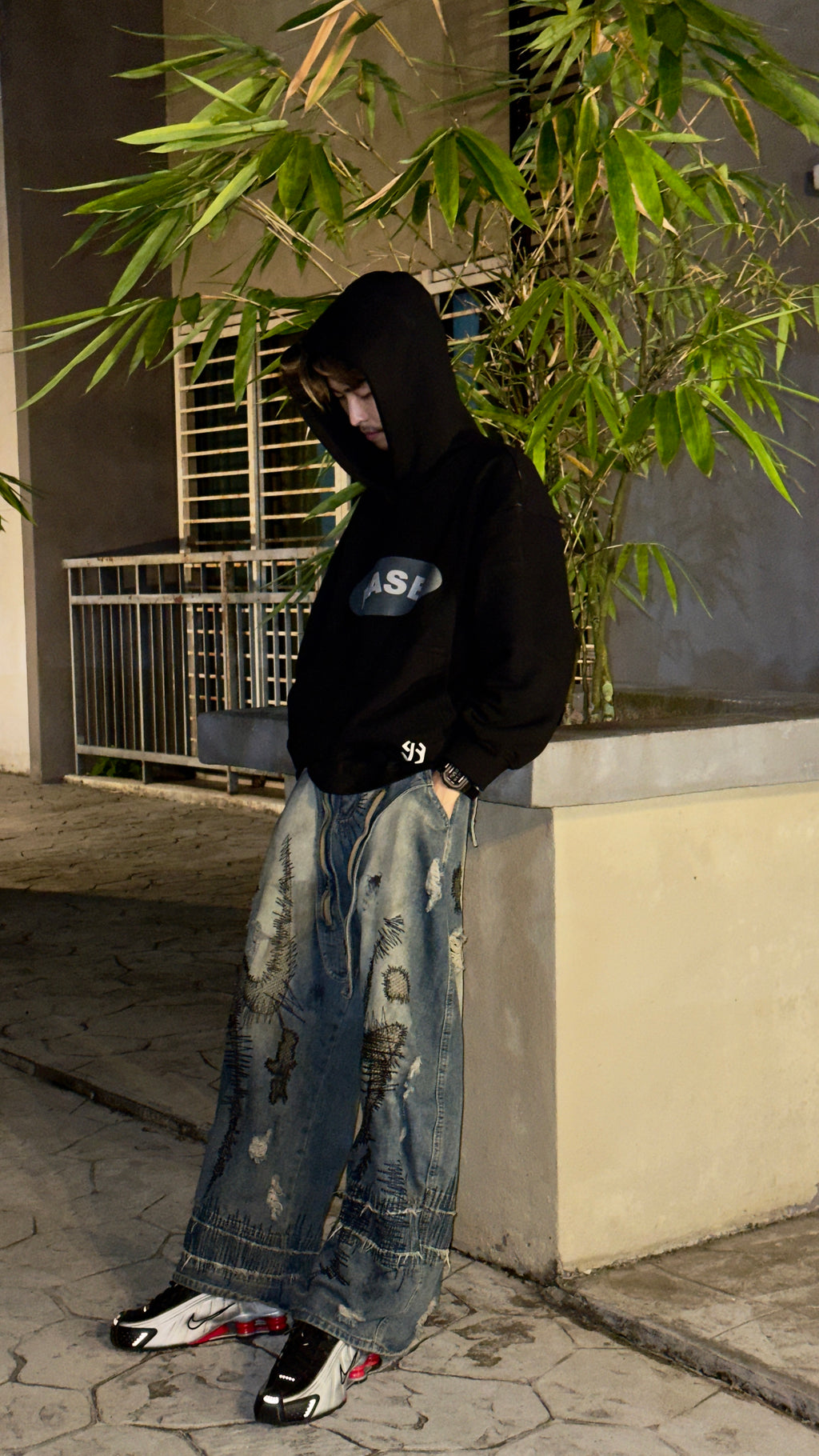 Hoodie Boxy Oversized Puzzle By FaseNoirLhic